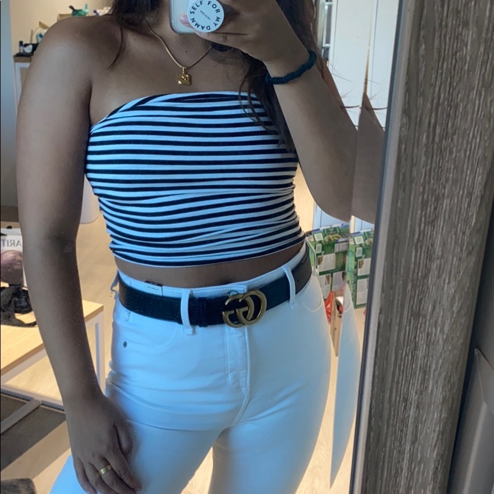 Stripe tube top!